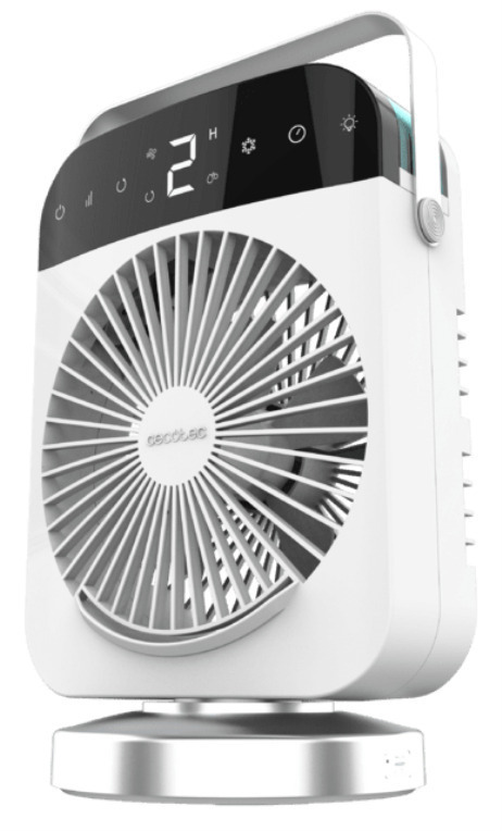 Cecotec EnergySilence 600 DeskChill Smart Rotate Negro, Blanco