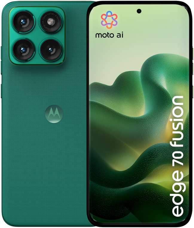Motorola edge 70 fusion 17,2 cm (6.78") SIM doble Android 16.0 5G USB Tipo C 8 GB 256 GB 7000 mAh Verde