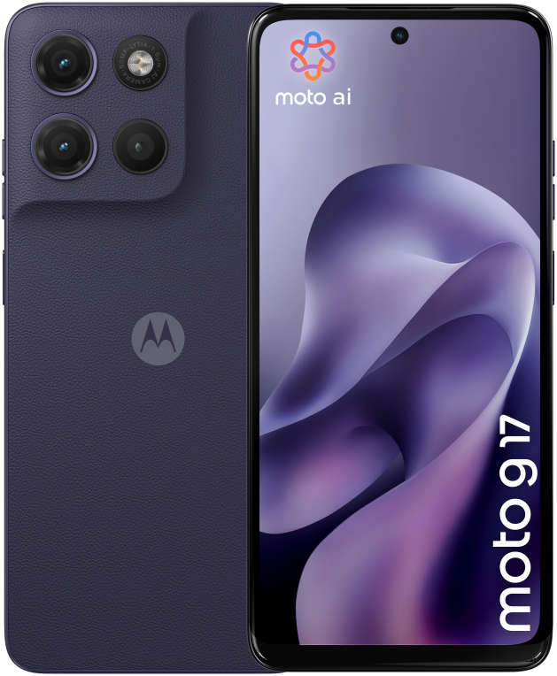 Motorola moto g17 17,1 cm (6.72") SIM doble Android 15 USB Tipo C 4 GB 256 GB 5200 mAh Púrpura