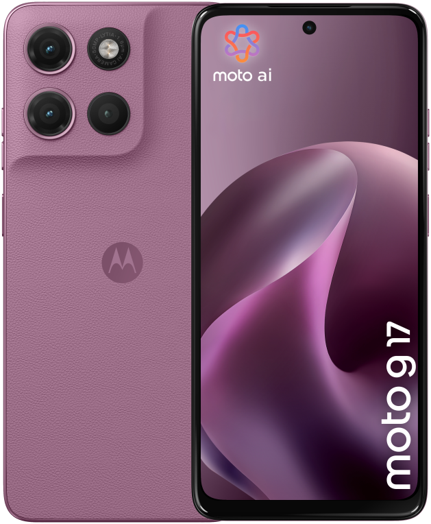 Motorola moto g17 17,1 cm (6.72") SIM doble Android 15 USB Tipo C 4 GB 256 GB 5200 mAh Rosa